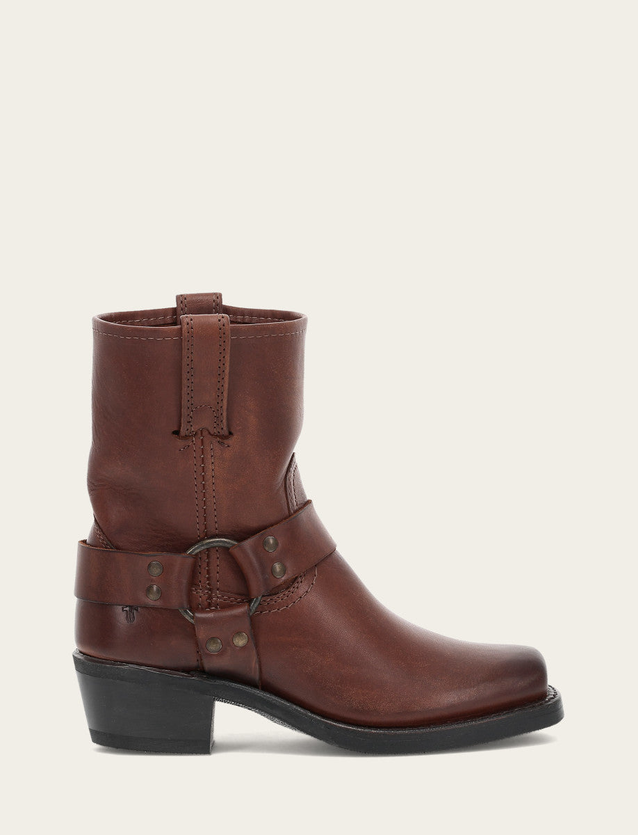 Frye Quality - Women's Cognac Harness 8R Boots