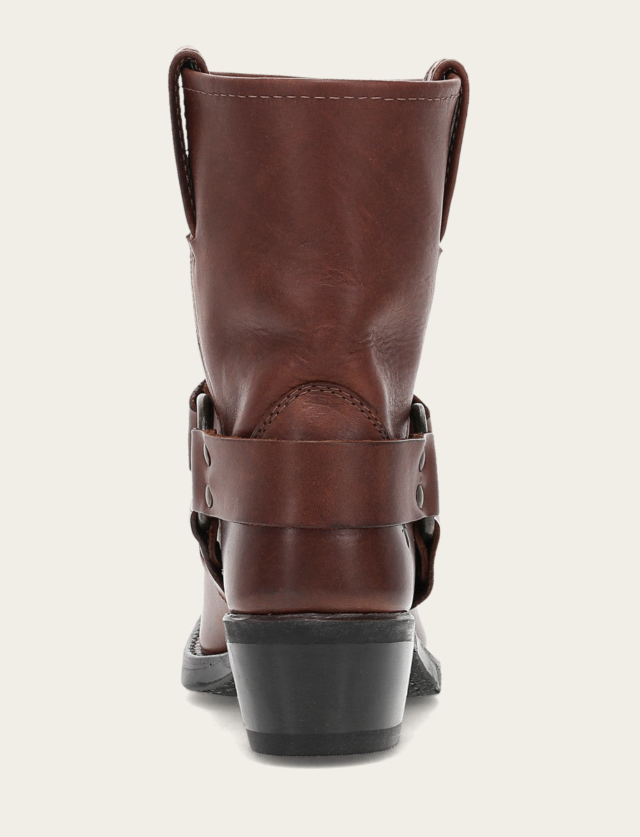 Frye Quality - Women's Cognac Harness 8R Boots