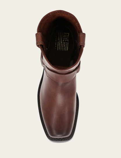 Frye Quality - Women's Cognac Harness 8R Boots