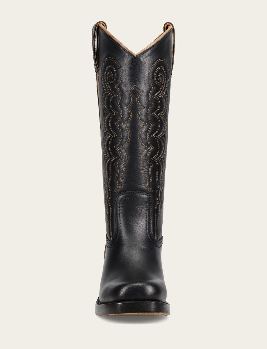 Frye Value - Women's Black Campus Deco Stitch Boot