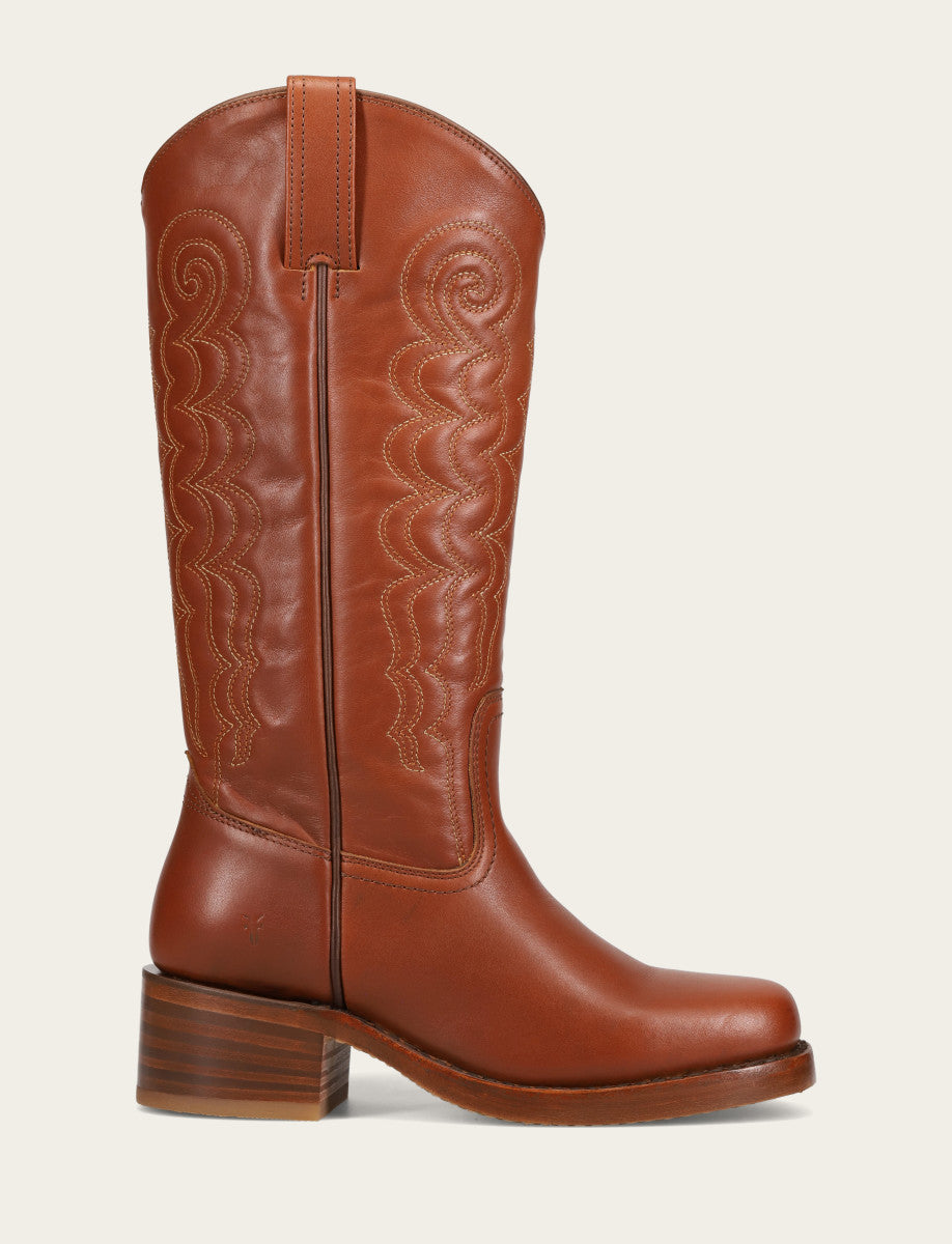 Frye Value - Women's Walnut Campus Deco Stitch Boot