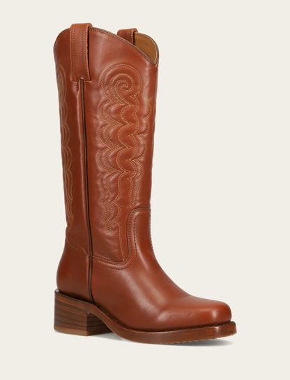 Frye Value - Women's Walnut Campus Deco Stitch Boot
