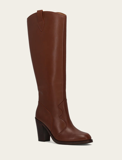 Frye Top Pick - Women's Walnut Corinne Tall Boot