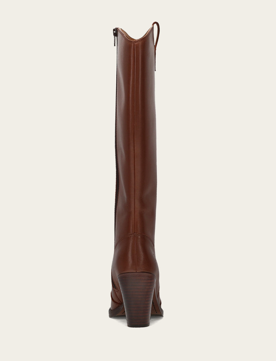 Frye Top Pick - Women's Walnut Corinne Tall Boot