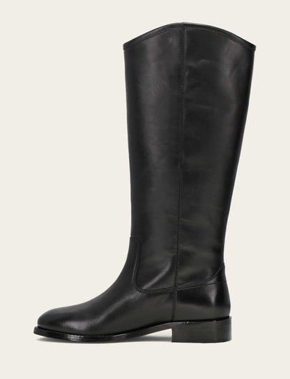 Frye Popular - Women’s Black Wide Calf Melissa Button 2 Tall Boots | Frye