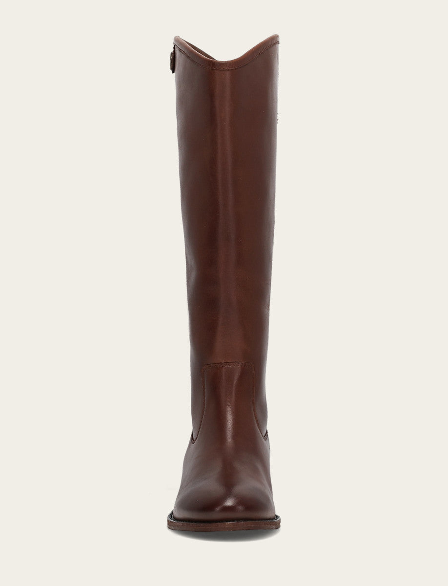 Frye Trusted - Women’s Cognac Wide Calf Melissa Button 2 Tall Boots | Frye