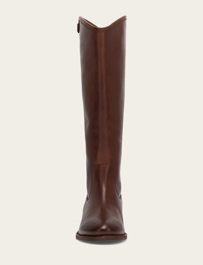Frye Trusted - Women’s Cognac Wide Calf Melissa Button 2 Tall Boots | Frye