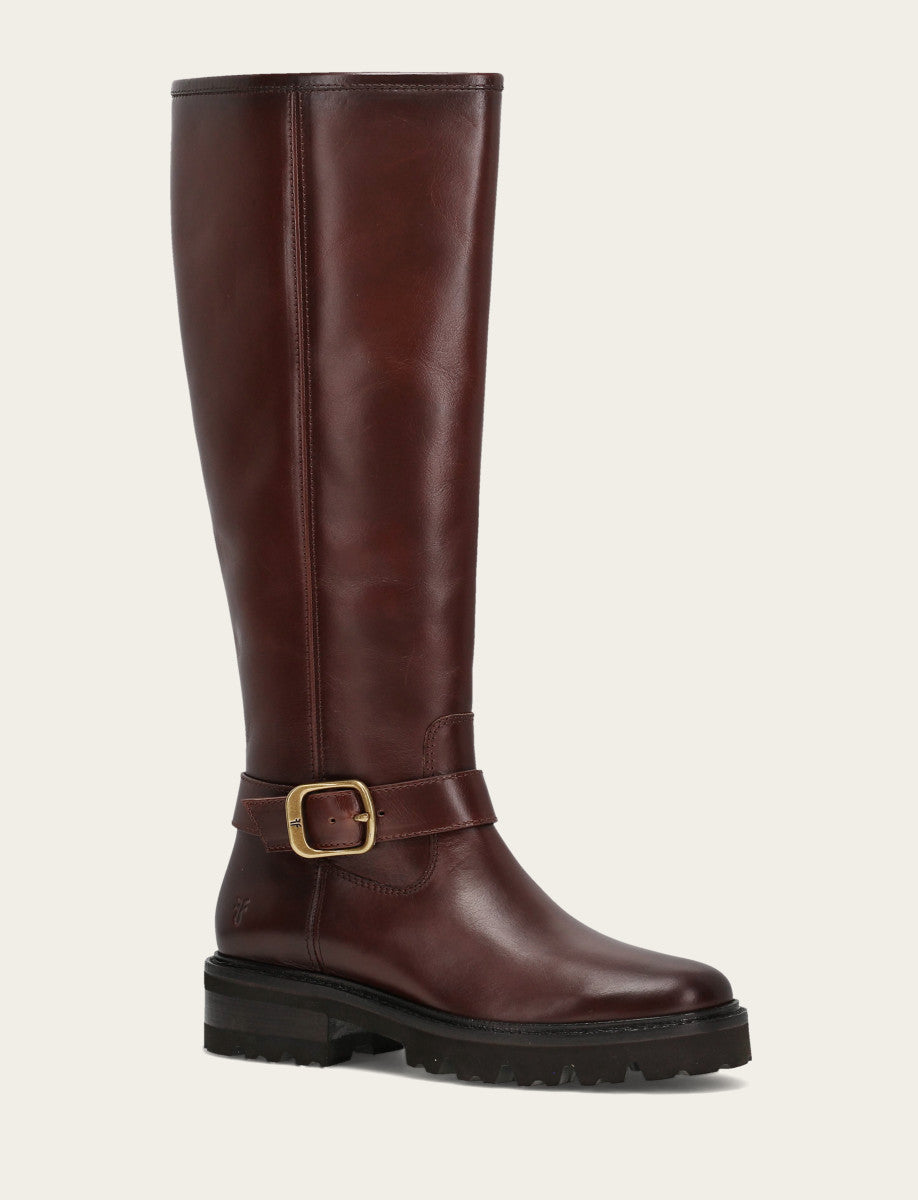 Frye Exclusive - Women's Bourbon Olivia Buckle Tall Boot