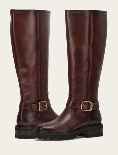 Frye Exclusive - Women's Bourbon Olivia Buckle Tall Boot