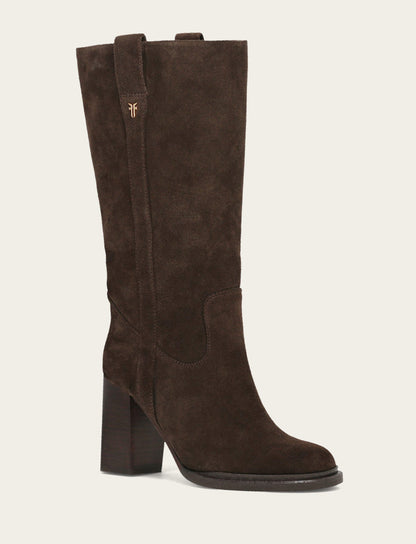 Frye Everyday - Women's Dark Brown Alex Slouchy Mid Boot