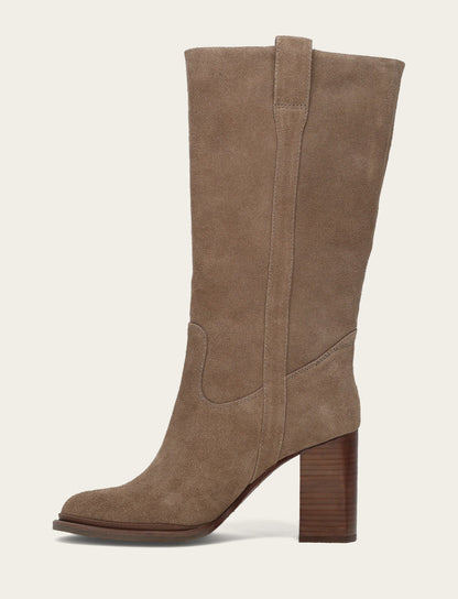 Frye Classic - Women's Dark Taupe Alex Slouchy Mid Boot