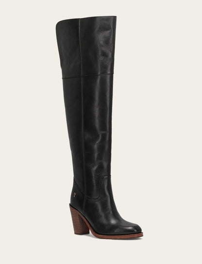 Frye Trusted - Women's Black Corinne Over The Knee Boot