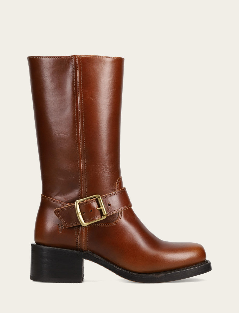 Frye Everyday - Women's Saddle Campus Buckle Boot