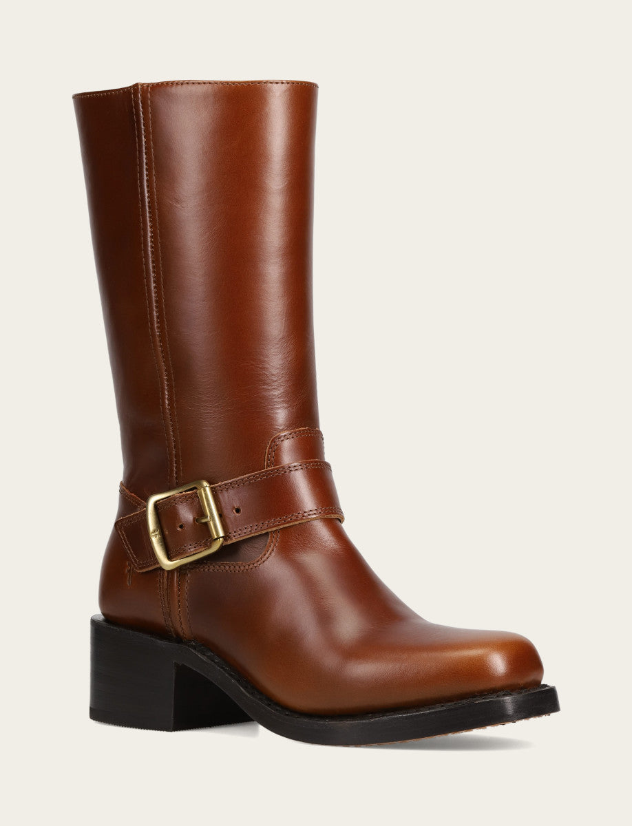 Frye Everyday - Women's Saddle Campus Buckle Boot