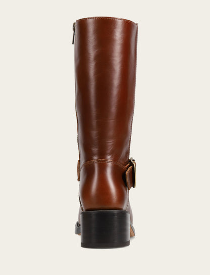 Frye Everyday - Women's Saddle Campus Buckle Boot