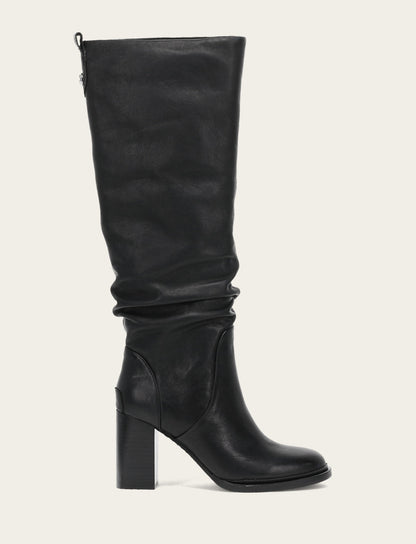 Frye Essential - Black Alex Softy Tall Wide Calf Boot