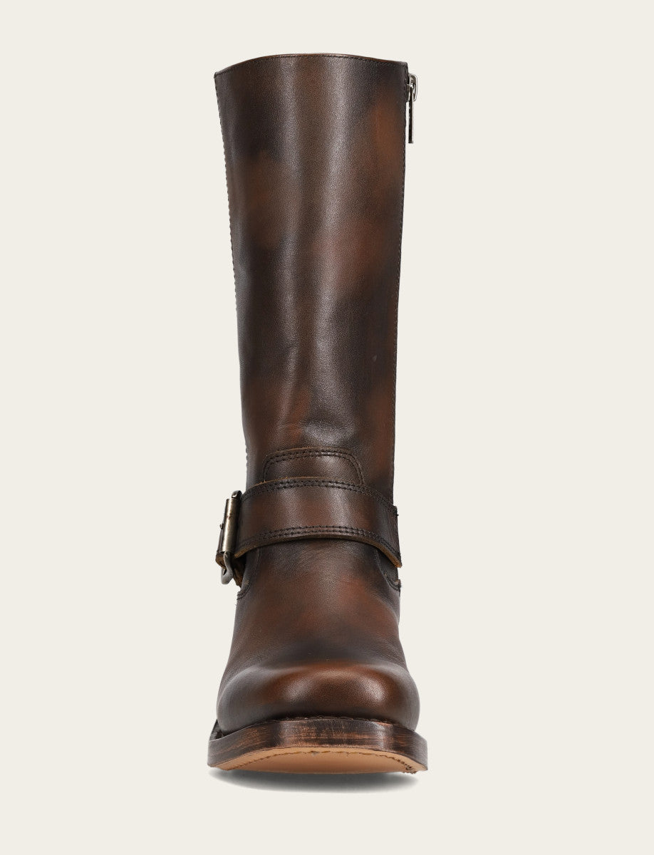 Frye Deals - Women's Dark Brown Campus Buckle Boot