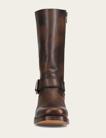 Frye Deals - Women's Dark Brown Campus Buckle Boot