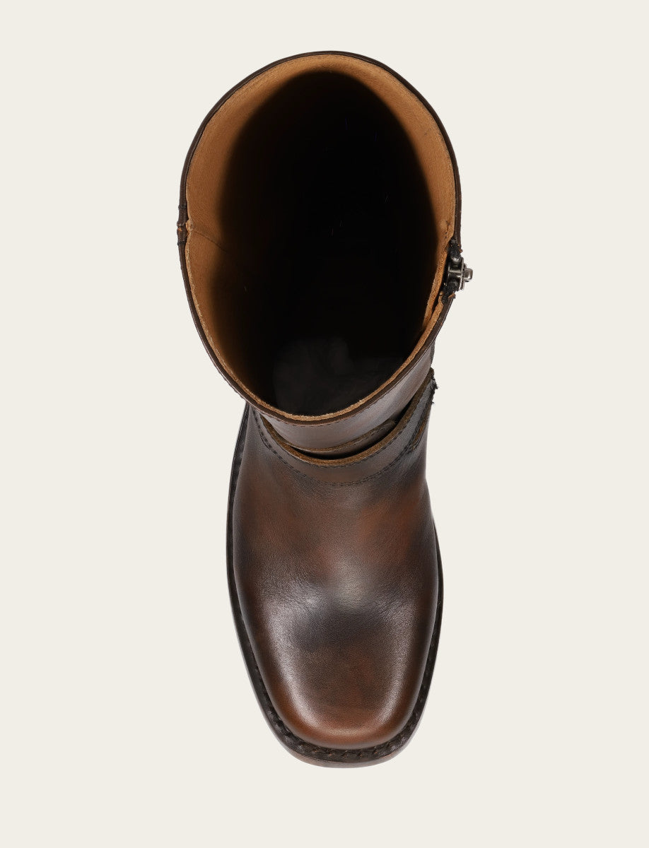 Frye Deals - Women's Dark Brown Campus Buckle Boot