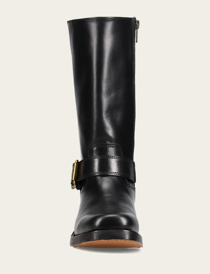 Frye Latest - Women's Black Campus Buckle Boot