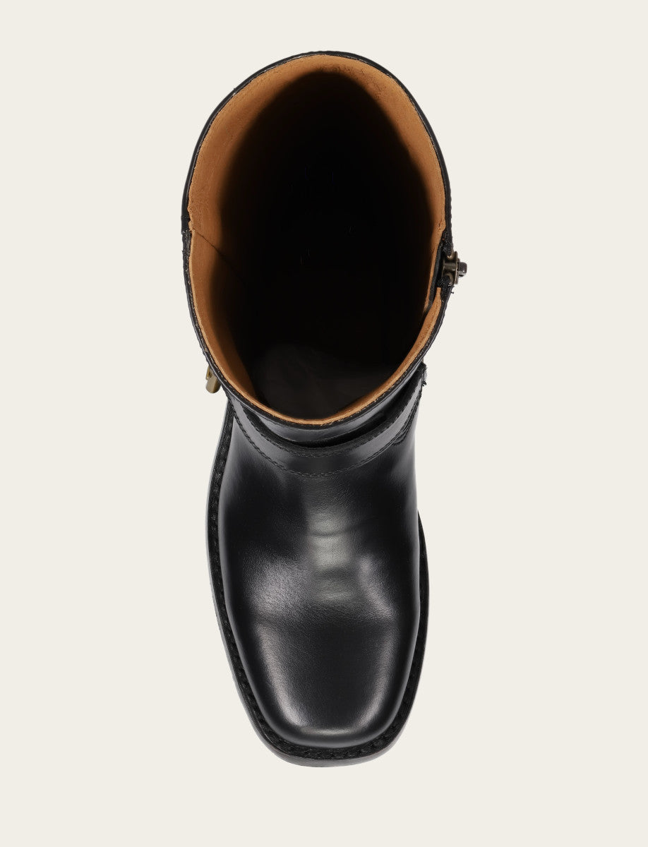 Frye Latest - Women's Black Campus Buckle Boot