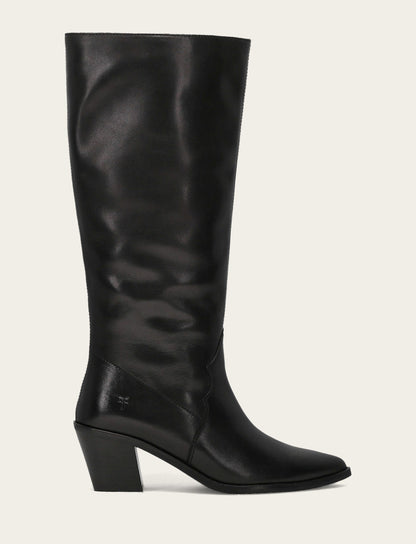 Frye Top Pick - Women's Black Sara Slouchy Boot
