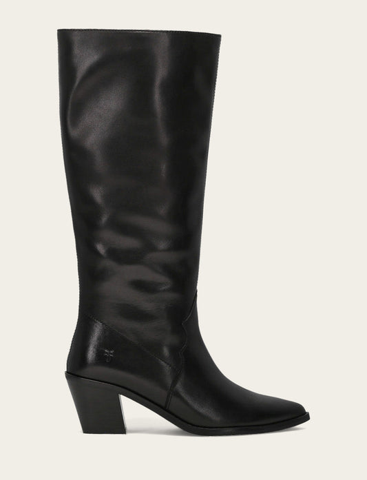 Frye Top Pick - Women's Black Sara Slouchy Boot