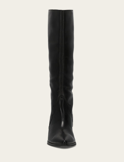 Frye Top Pick - Women's Black Sara Slouchy Boot