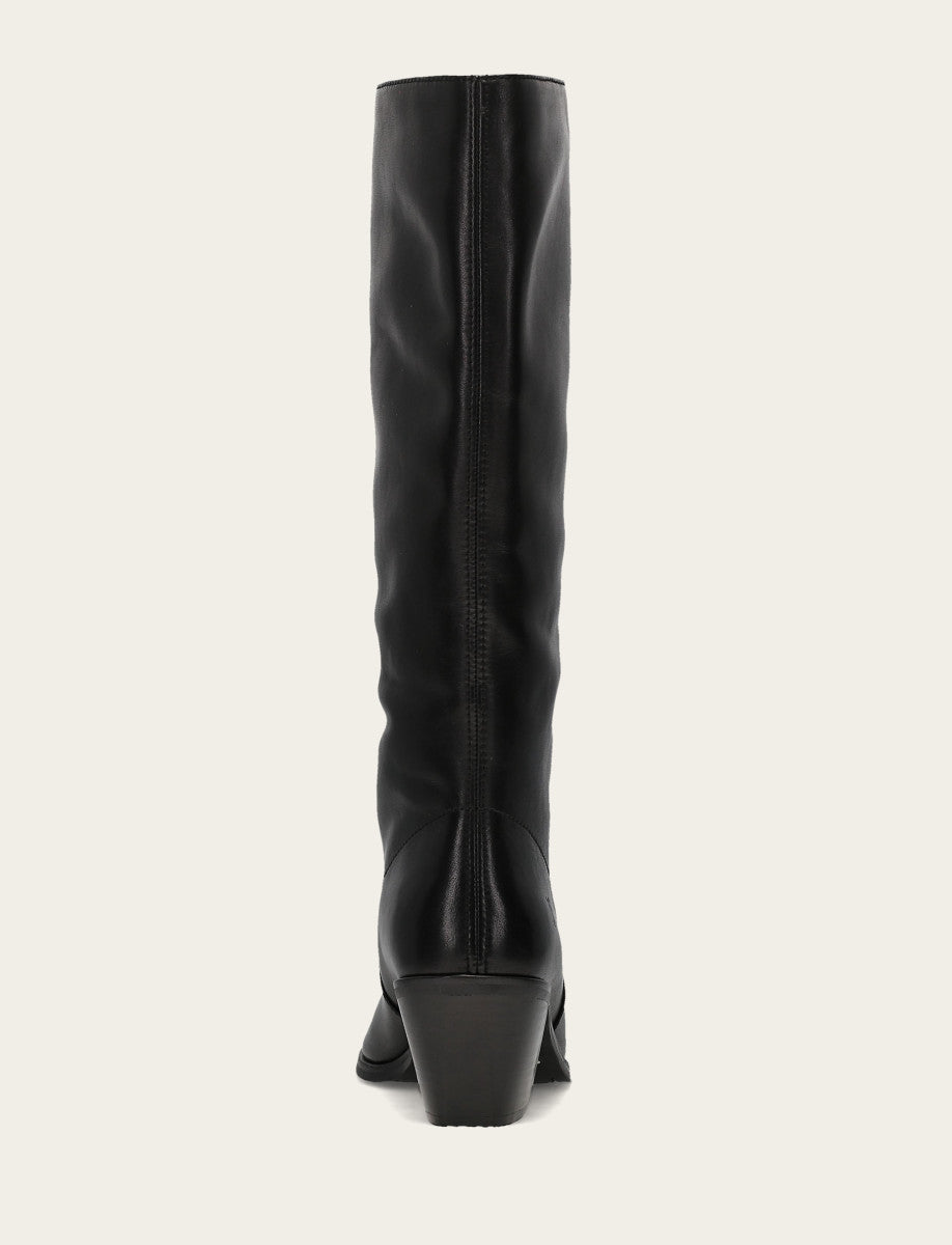Frye Top Pick - Women's Black Sara Slouchy Boot