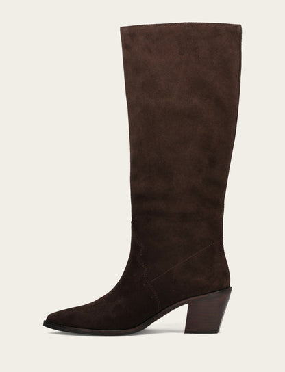 Frye Quality - Women's Dark Brown Sara Slouchy Boot