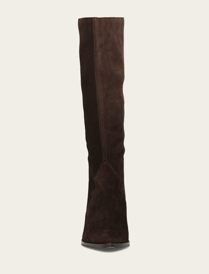 Frye Quality - Women's Dark Brown Sara Slouchy Boot