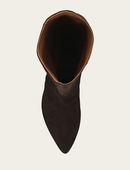 Frye Quality - Women's Dark Brown Sara Slouchy Boot