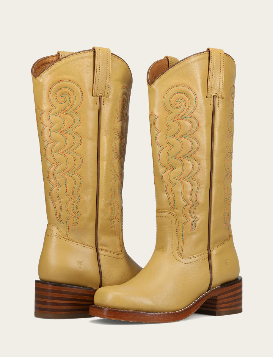 Frye Latest - Women's Banana Campus Deco Stitch Boot