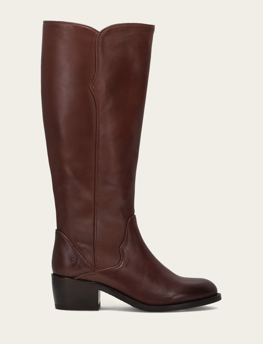 Frye Essential - Women's Saddle Carson 2 Piping Tall Boot
