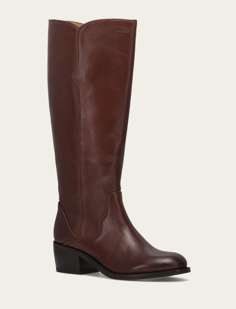Frye Essential - Women's Saddle Carson 2 Piping Tall Boot