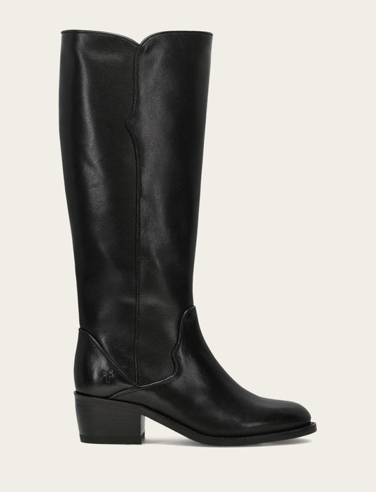 Frye Classic - Women's Black Carson 2 Piping Tall Boot