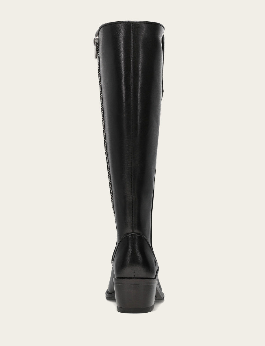 Frye Classic - Women's Black Carson 2 Piping Tall Boot