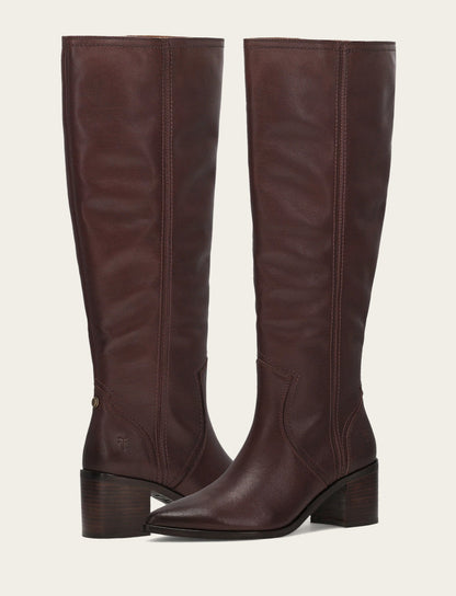 Frye Premium - Women's Cocoa Sadie Softy Tall Boot