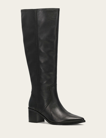 Frye Great Value - Women's Black Sadie Softy Tall Wide Calf Boot
