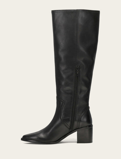 Frye Great Value - Women's Black Sadie Softy Tall Wide Calf Boot