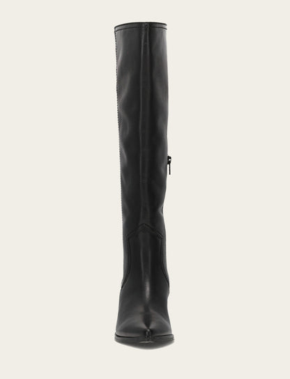 Frye Great Value - Women's Black Sadie Softy Tall Wide Calf Boot