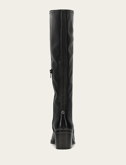 Frye Great Value - Women's Black Sadie Softy Tall Wide Calf Boot
