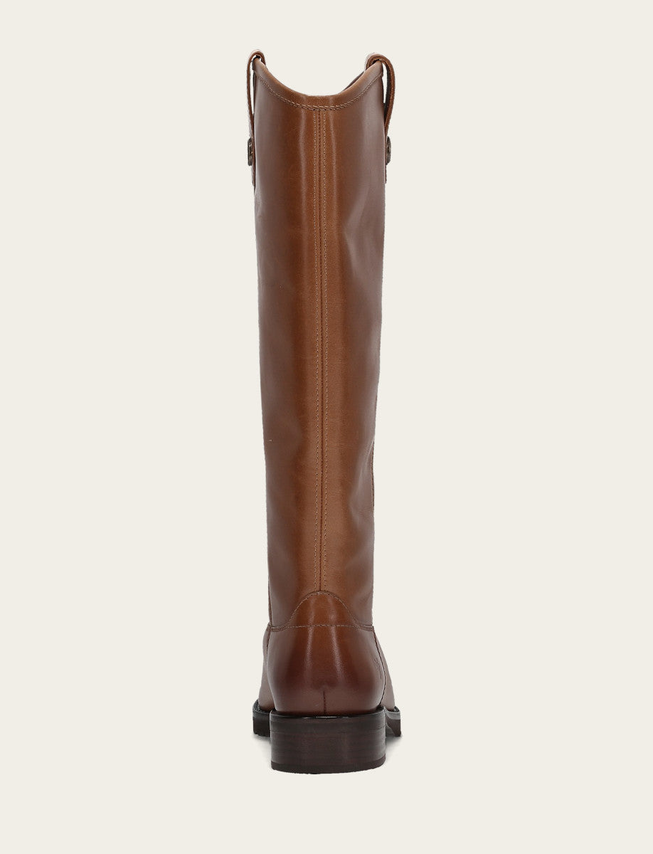 Frye Featured - Women's Tan Melissa Lug Button Tall Boot