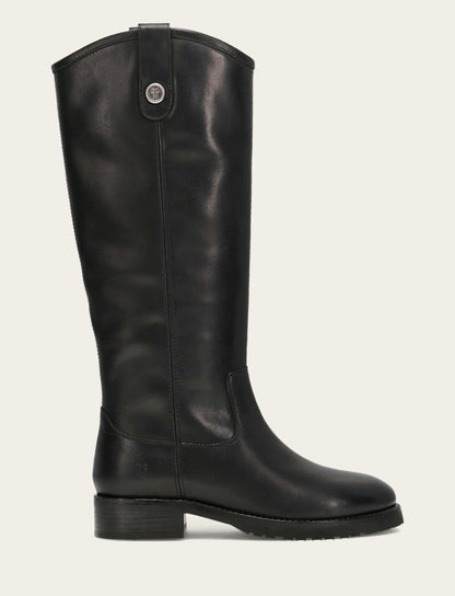 Frye Recommended - Women's Black Melissa Lug Button Tall Boot