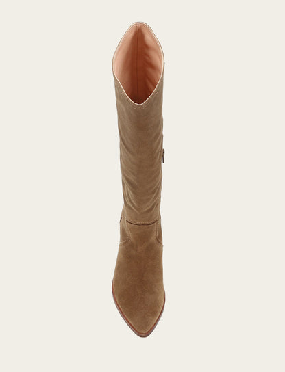 Frye Premium - Women's Almond Sadie Softy Tall Boots