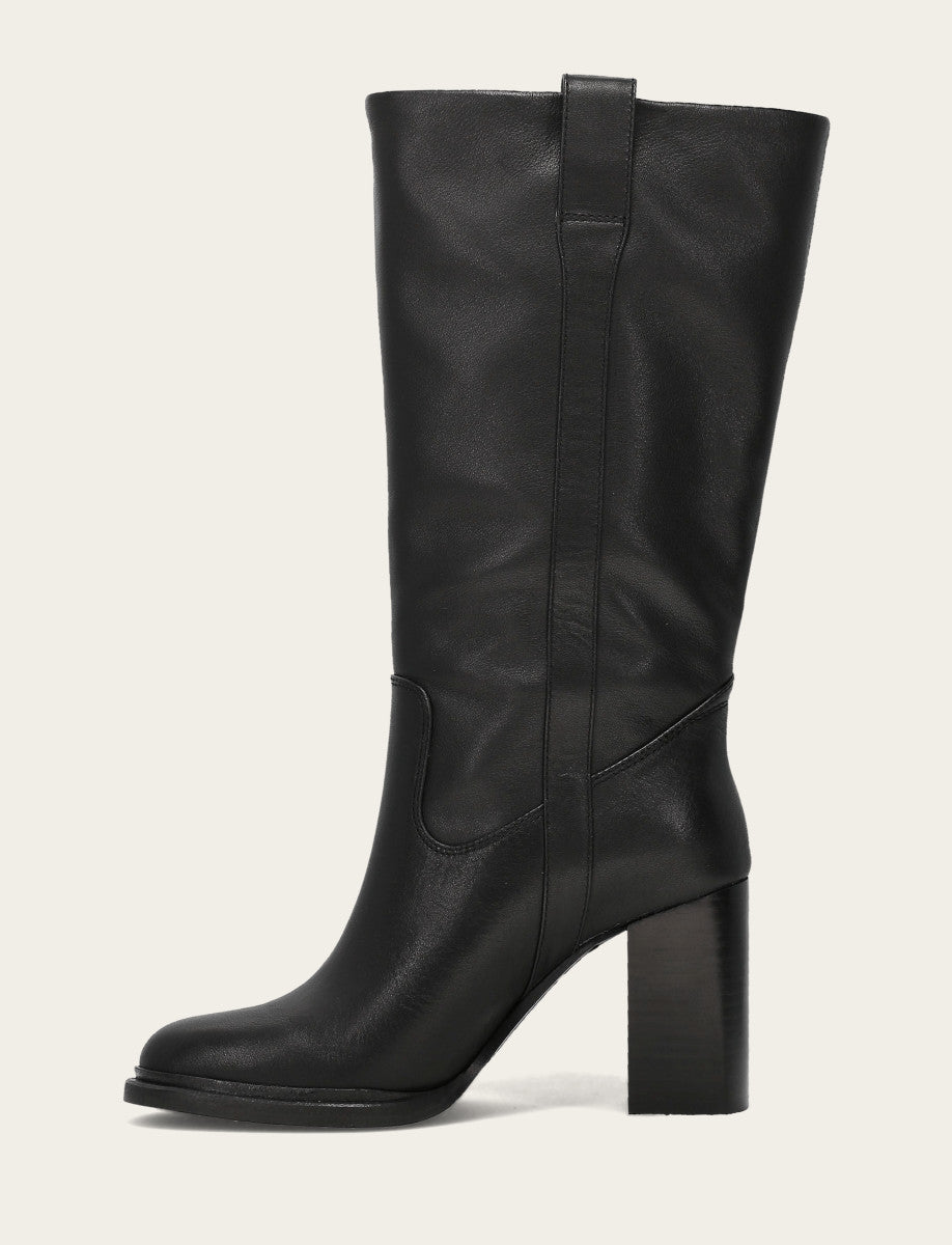 Frye Trending - Women's Black Alex Slouchy Mid Boot