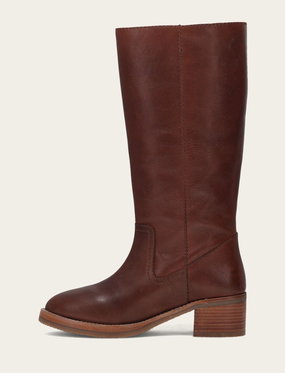 Frye Everyday - Women's Brown Andrea 14R Boot