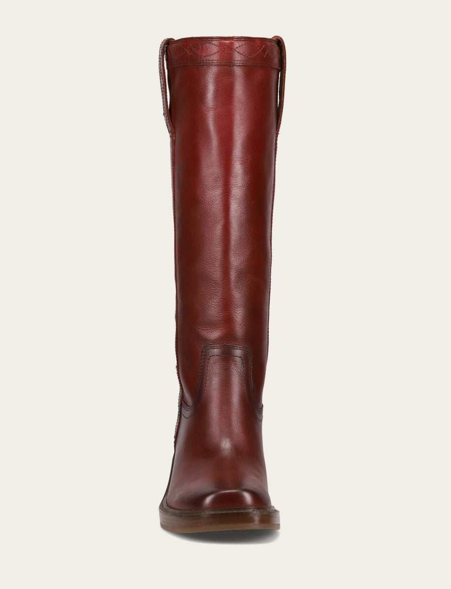 Frye Latest - Women's Merlot Kate Pull On Wide Calf Boot