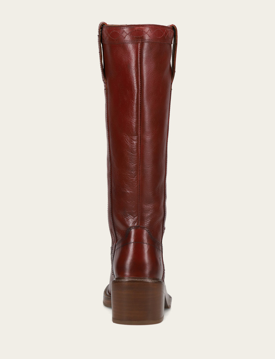 Frye Latest - Women's Merlot Kate Pull On Wide Calf Boot