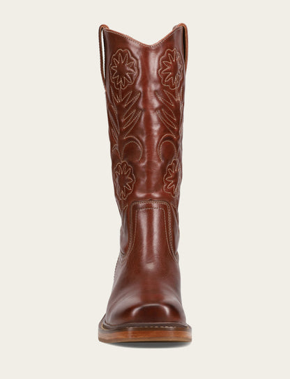 Frye Best Price - Auburn Kate Deco Stitch Boot
